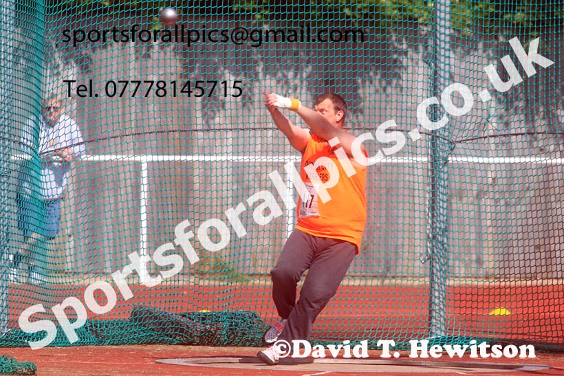 Senior Mens hammer, 2024 Northern Senior and Under-20s Track and Field Champs, Middlesbrough.  Photo: David T. Hewitson/Sports for All Pics